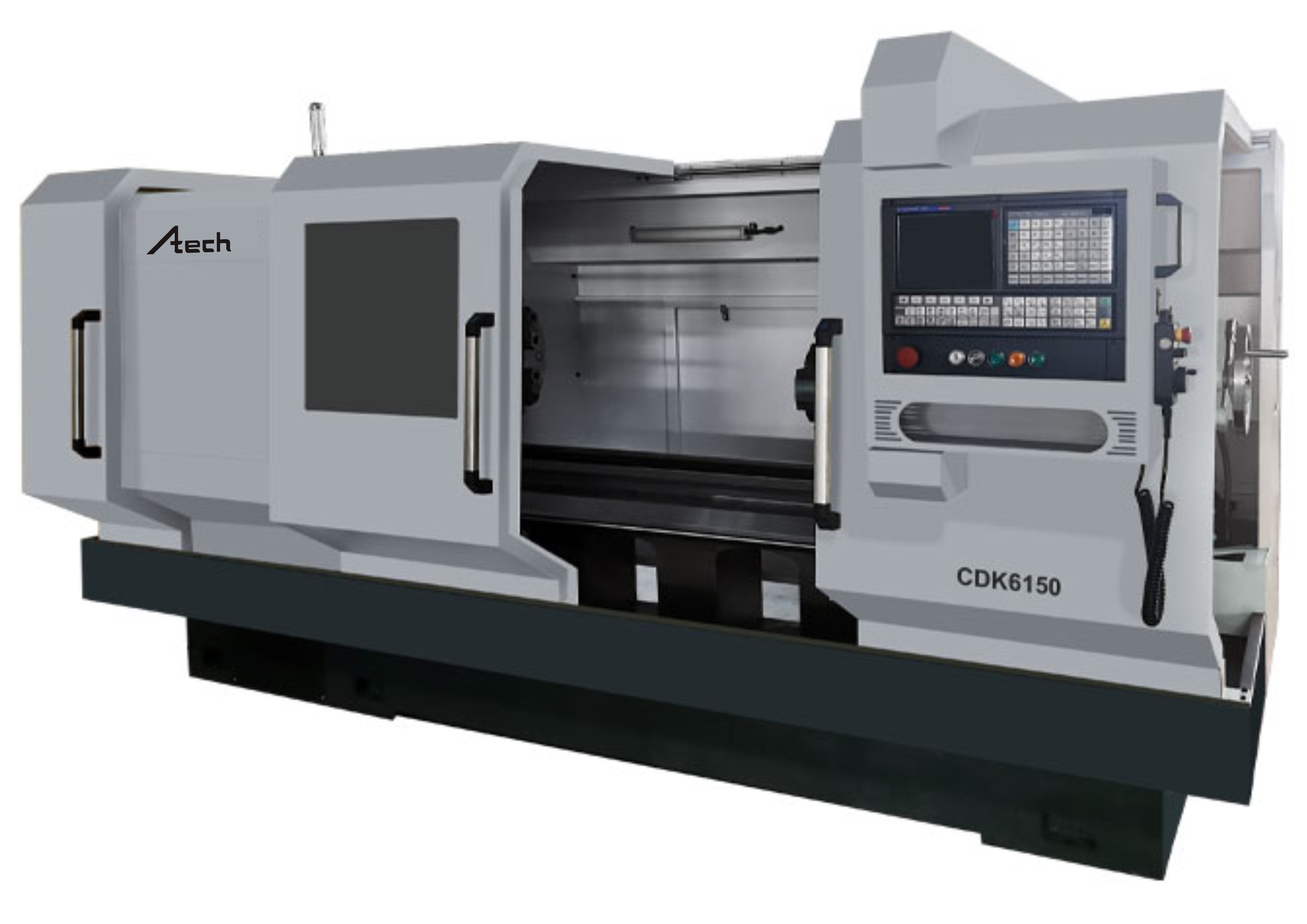 Flat Bed Lathe CDK6150 1